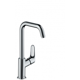 Monomando de Lavabo con Vacíador Automático y Caño Giratorio