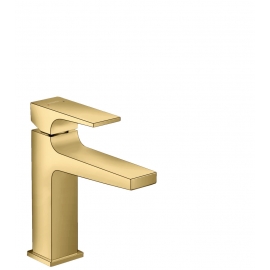 Monomando de Lavabo con Maneral plano y Vaíador Push-Open Metropol