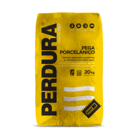 Pega Porcelanico Perdura Blanco 20 Kg