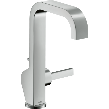 Mezclador monomando de lavabo 190 con vaciador automático