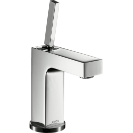 Mezclador monomando de lavabo 110 con vaciador automático